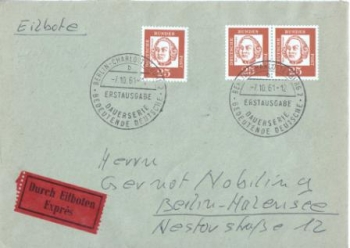 D FDC 0353 ● - 1961 10 001